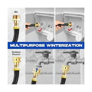 Kit de invierno para autocaravanas y adaptador de soplado