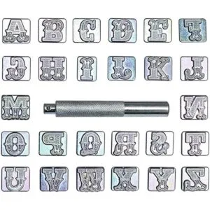 INNETOC 27 piezas de 34 0.748 in AZ letras del alfabeto_1