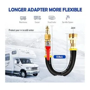 Kit de invierno para autocaravanas y adaptador de soplado