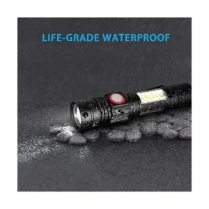 Linterna LED recargable 1000 lúmenes linterna magnética_3