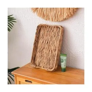 Bandeja de tejido de hierba contenedores de