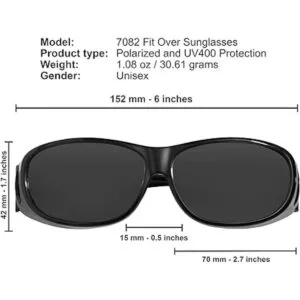 Gafas de sol ajustadas con lentes polarizadas que se_2