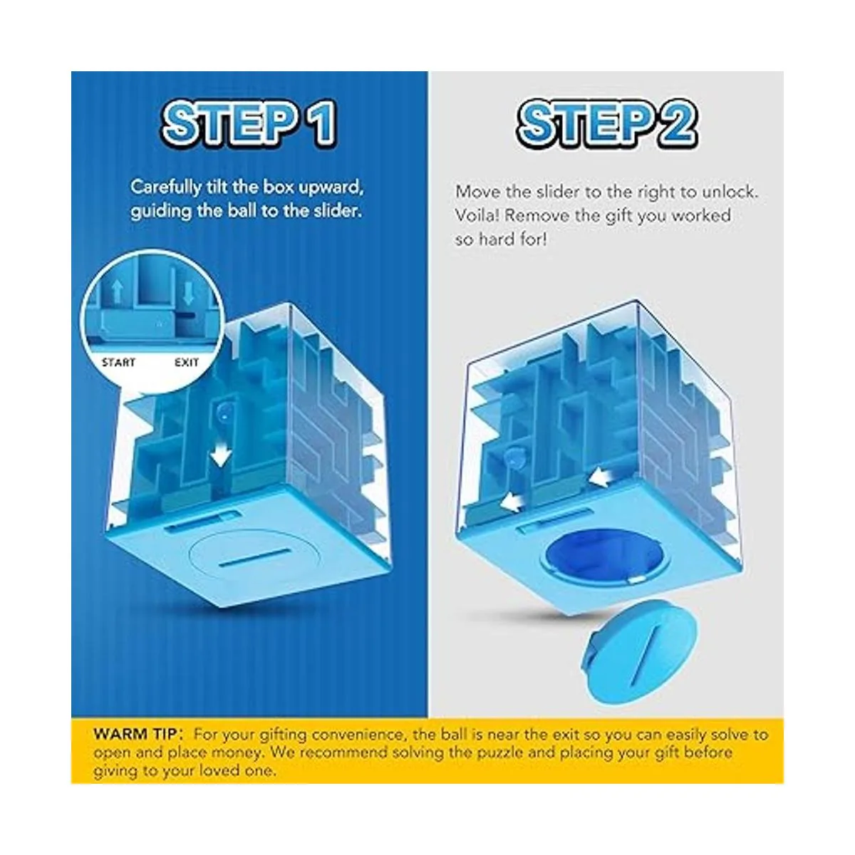 Paquete de 6 cajas de regalo para rompecabezas de dinero_4