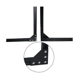 Boeray 2020 Placa de soporte de esquina anodizada en