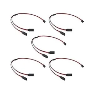 OliRC 5pcs 12 300mm Servo Cable Y Harness Extension_1