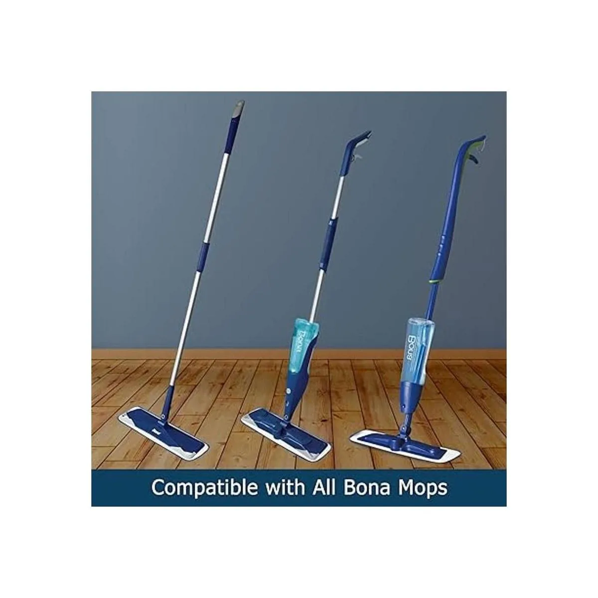 KEEPOW Almohadillas de limpieza de microfibra para Bona_2