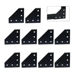 Boeray 2020 Placa de soporte de esquina anodizada en