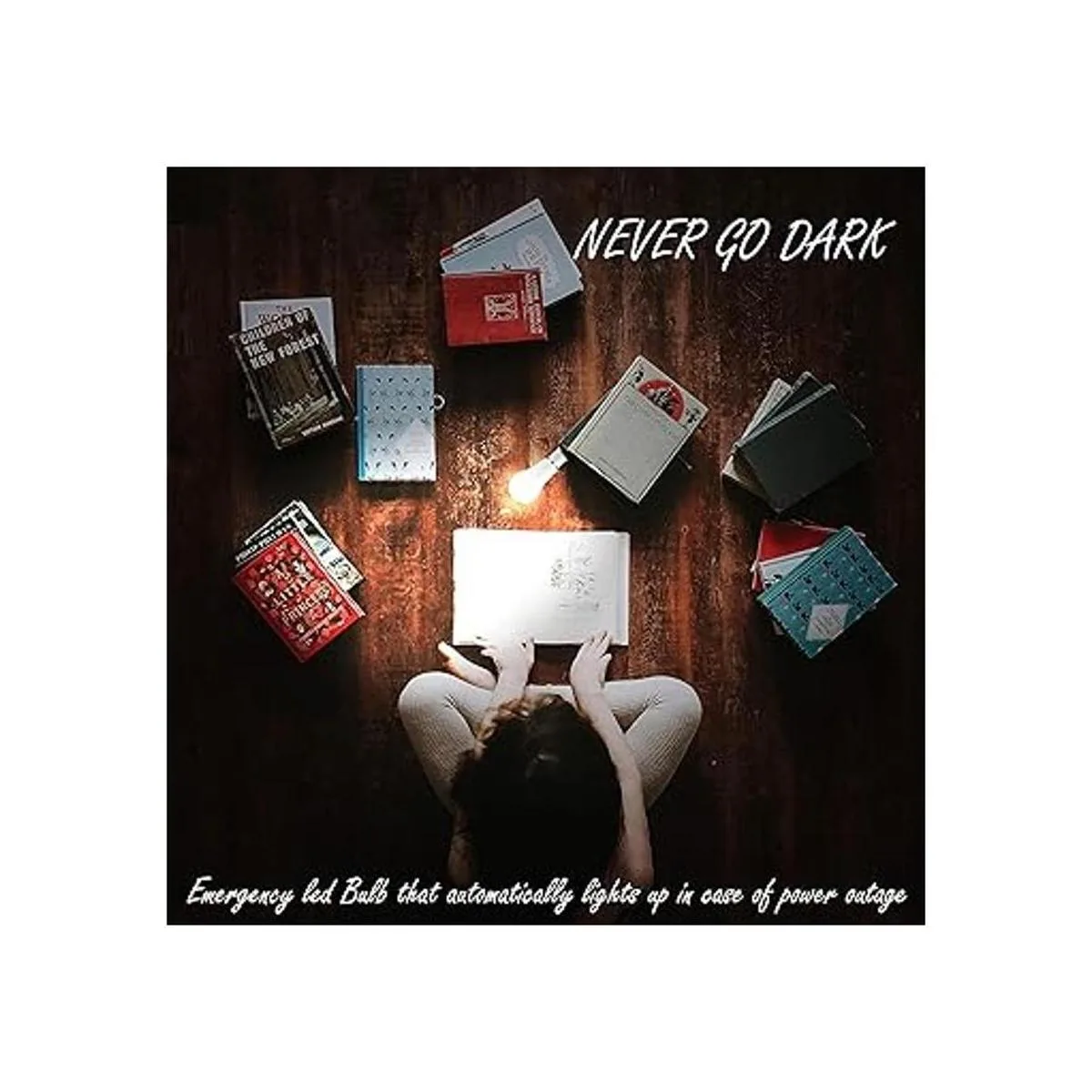 Bombillas LED recargables con batería de respaldo