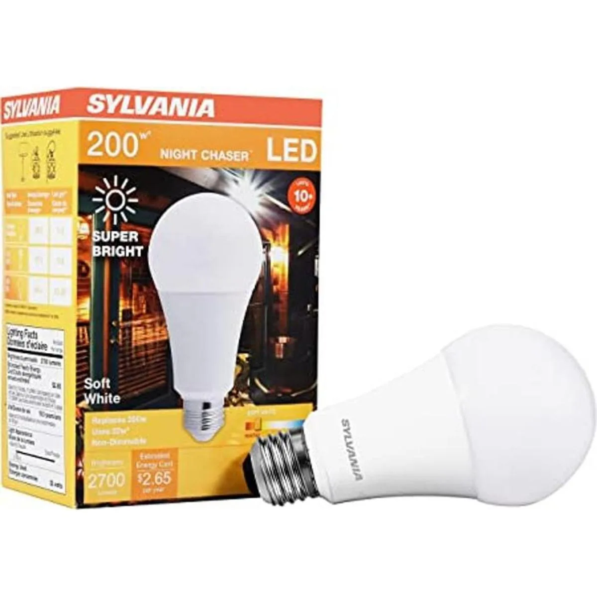 Bombilla Night Chaser Sylvania 40584 LED A21 no es_1
