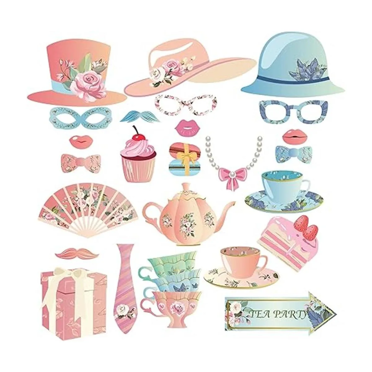 Kristin Paradise 25 piezas de accesorios para cabina de_2