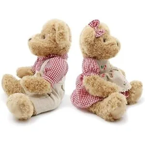 Oitscute Paquete de 2 oso de peluche lindo animal de_2