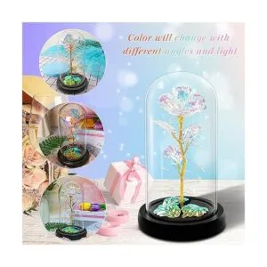 Colorida flor de rosa regalo para San Valentín regalo de_4