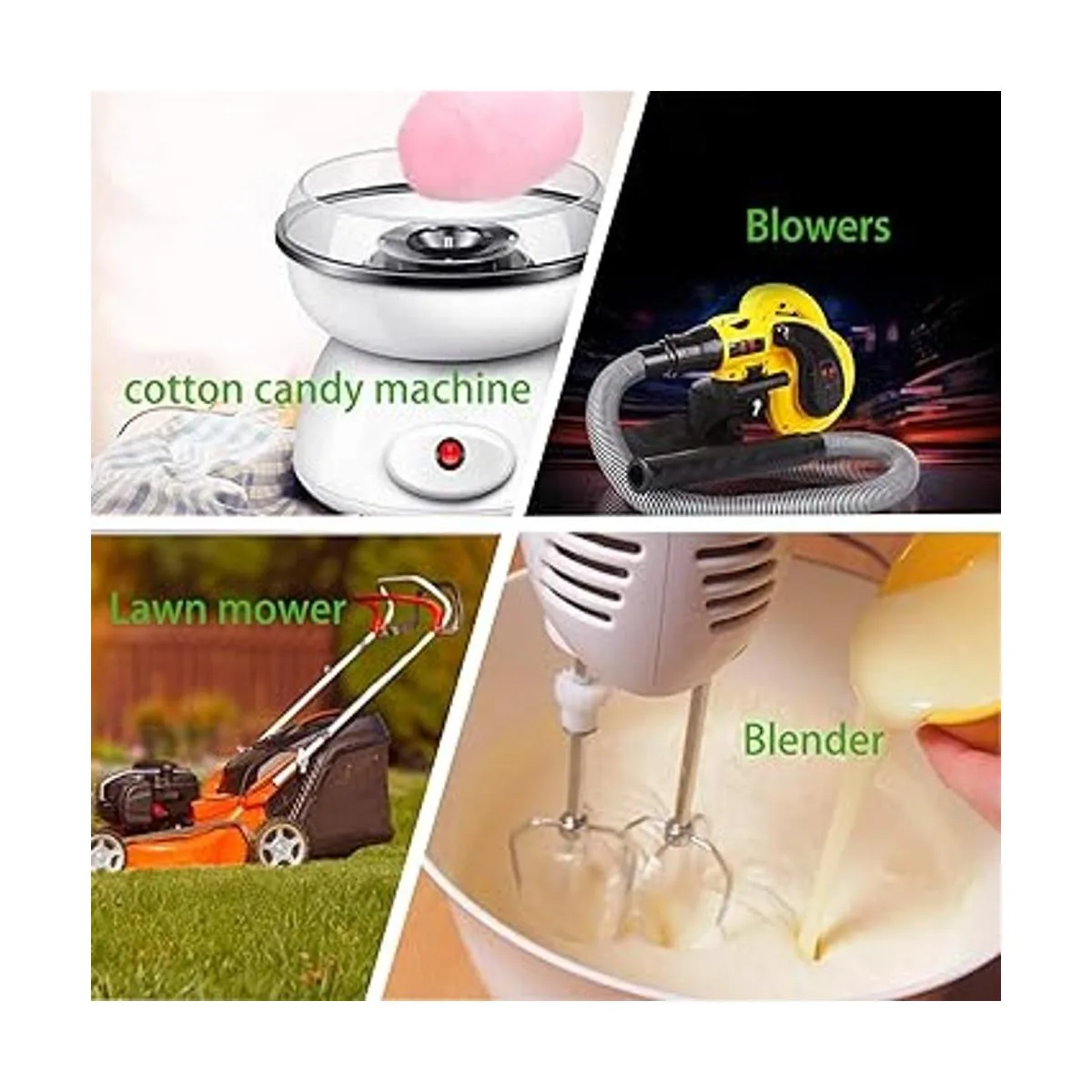 Motor de CC de imán permanente de 12 V 30 W motor de