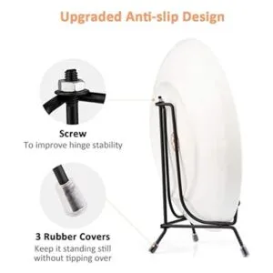 Mocoosy Paquete de 6 soportes de placa antideslizantes_4