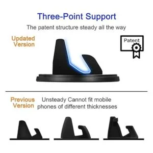 SRUNP Soporte de teléfono para automóvil soporte de_3