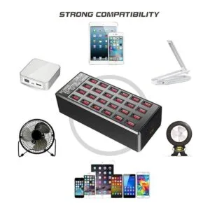 Puerto de 100 W 24 20 A estación de carga rápida USB_4