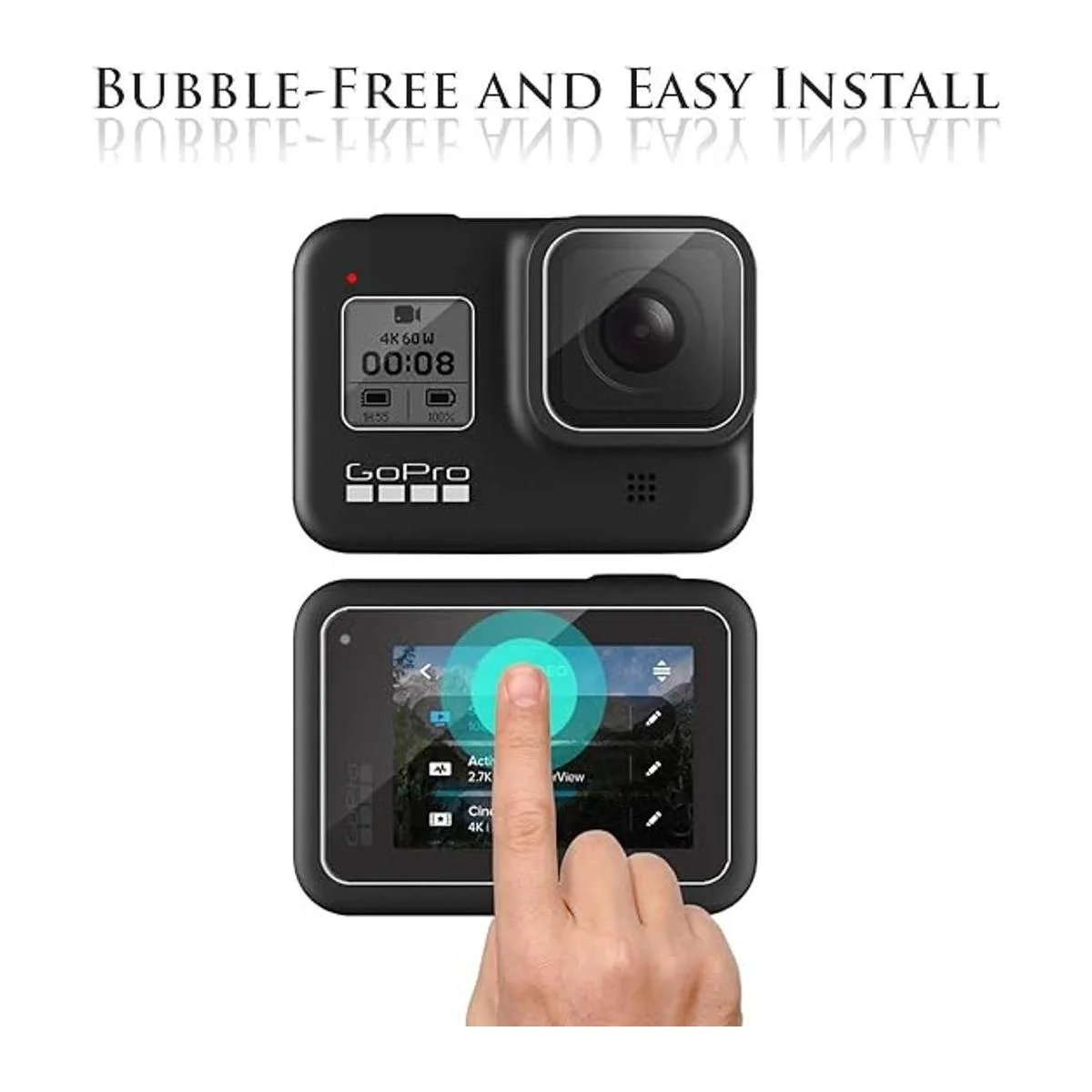 3 juegos de 9 paquetes Orzero Protector de vidrio_5