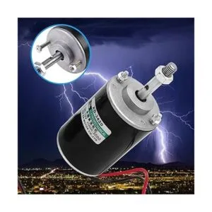 Motor de CC de imán permanente de 12 V 30 W motor de