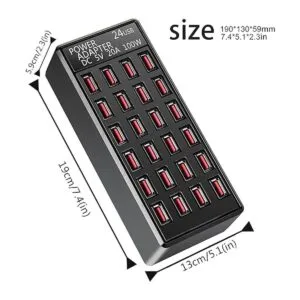 Puerto de 100 W 24 20 A estación de carga rápida USB_3