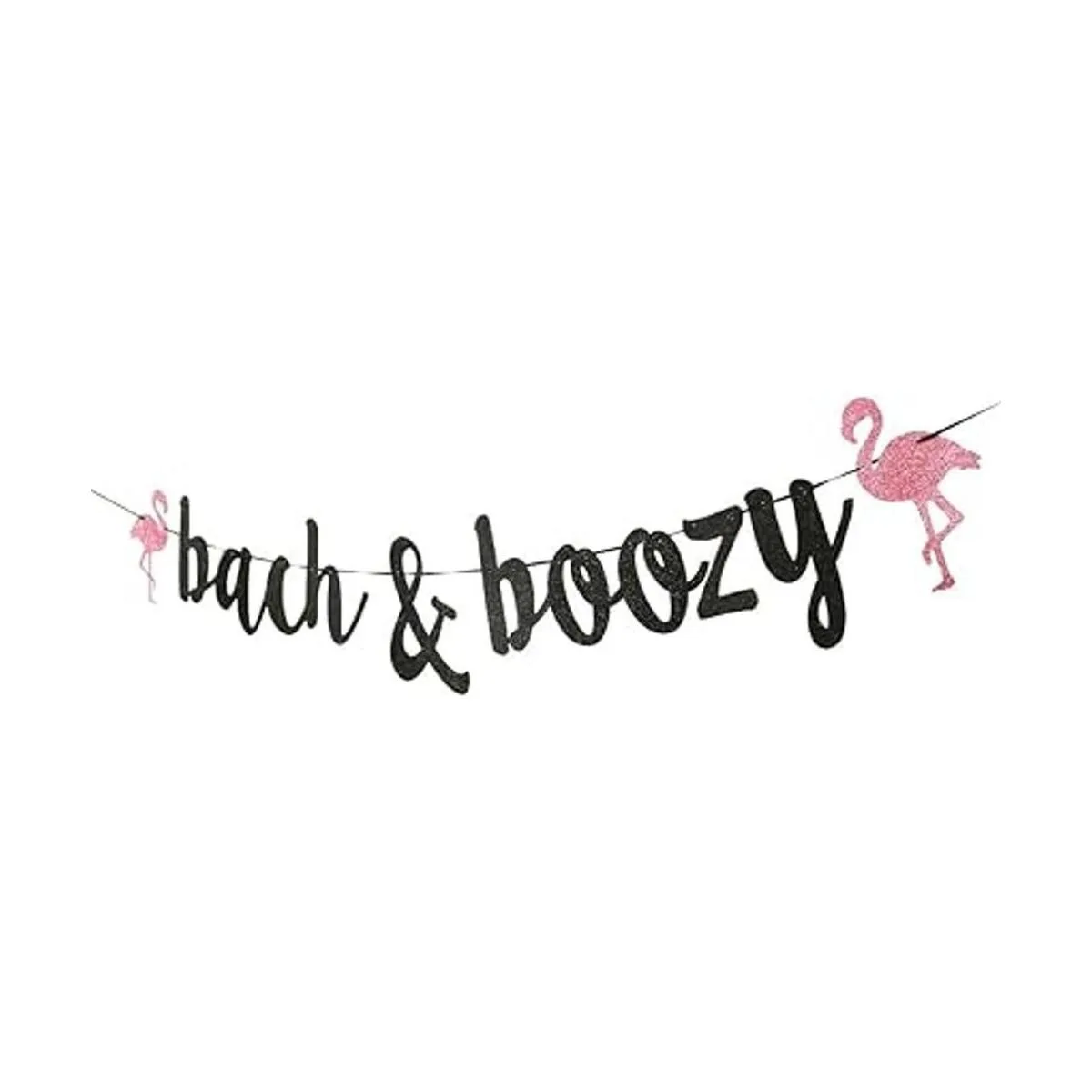 Bach Boozy bannerBachelorette Party Gold Gliter Paper_3