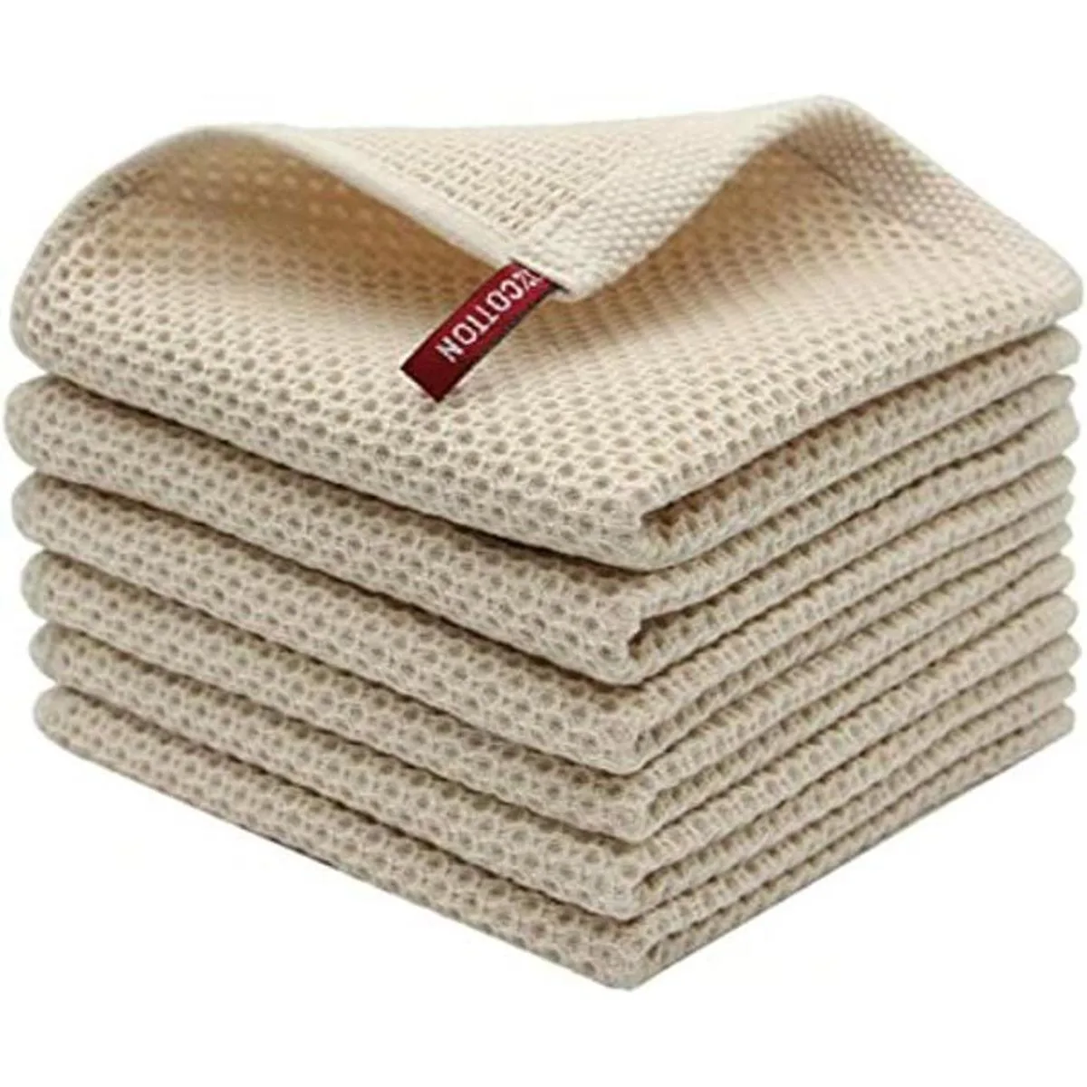 MiasDream Paños de cocina de algodón natural trapos de