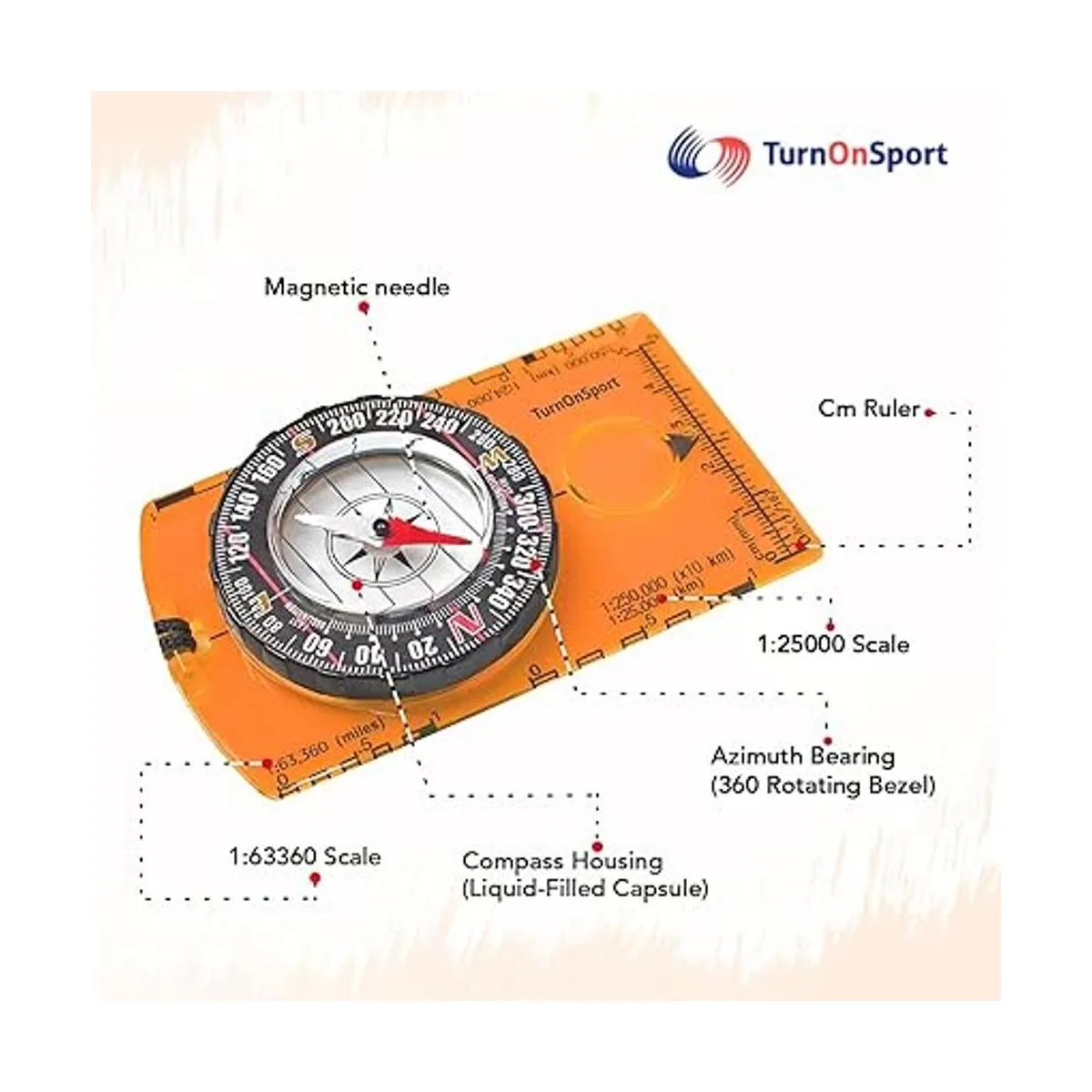Brújula de orientación para senderismo y mochilero_3