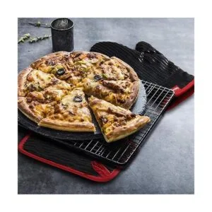 Coziselect Juego de guantes de horno y soportes para