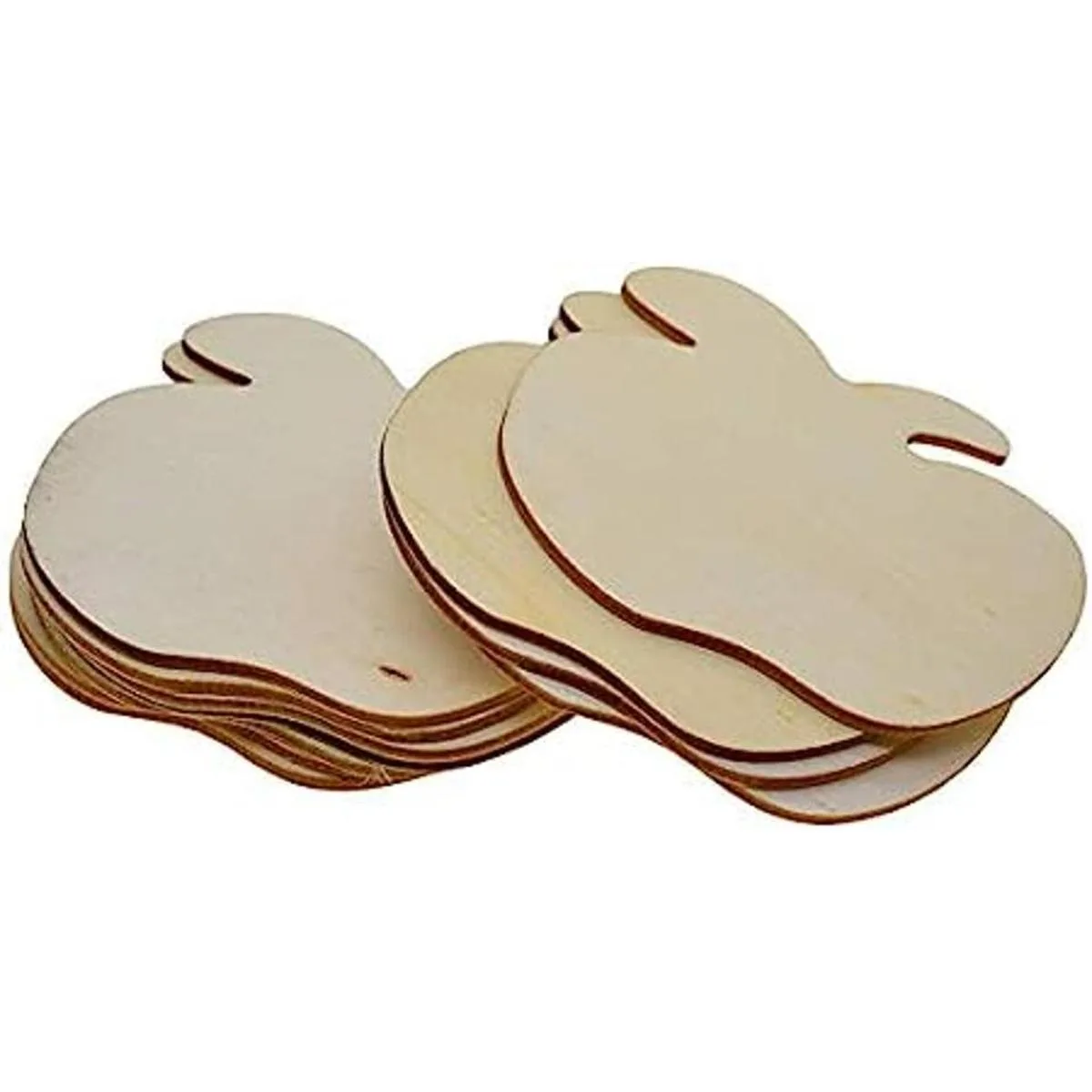 24 piezas de placas de madera sin terminar para cortar_1