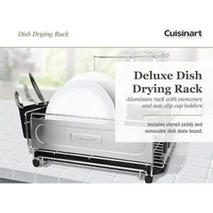 Cuisinart Stainless Steel Dish Drying Rack Includes Wire
