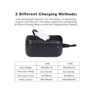 NASTIMA Cargador de batería inteligente de 210 S RC para_2