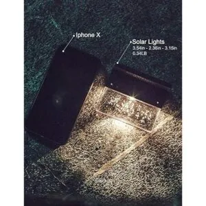 Luces solares para cubierta de valla luces para_3