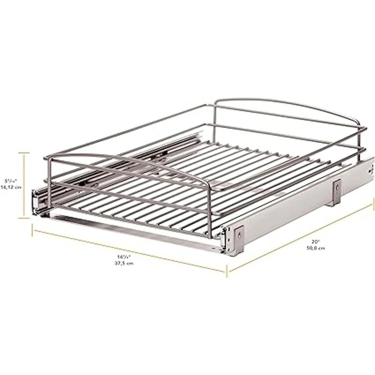 Knape Vogt RSMUB14FN 5 pulgadas de alto x 15 pulgadas de
