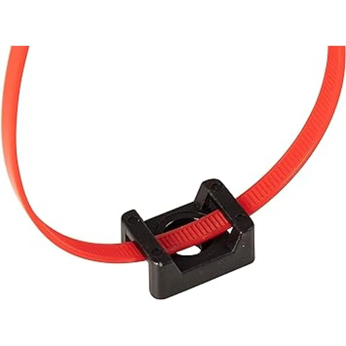 GTSE Paquete de 100 soportes de tornillos negros bridas_3