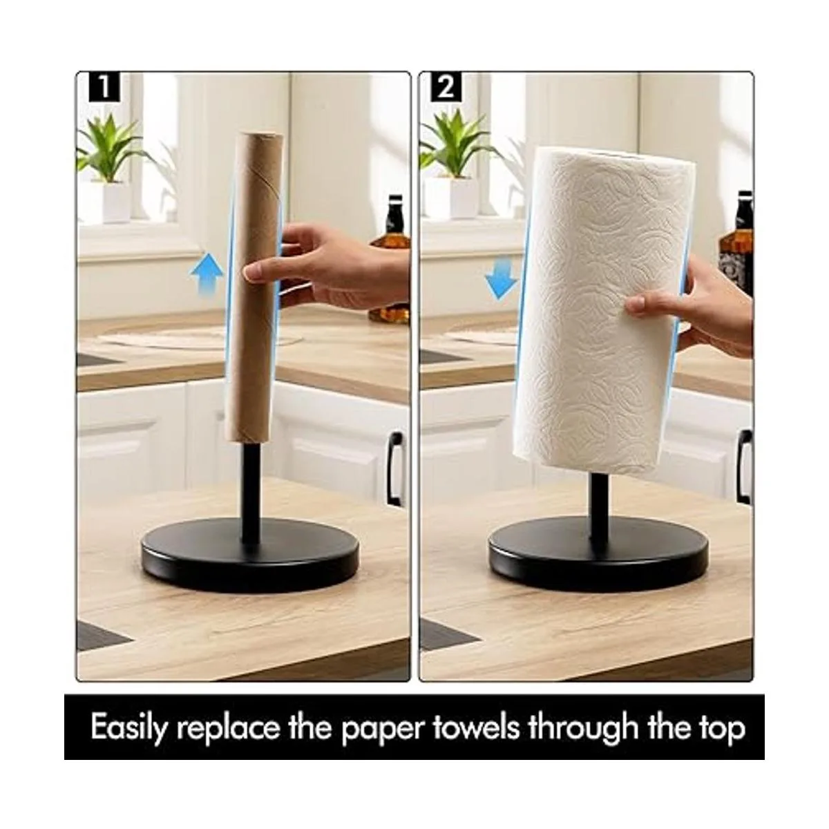 KES Soporte para toallas de papel para encimera de cocina_5