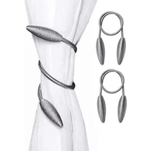 SWTOOL Juego de 2 soportes para cortinas para cortinas_1