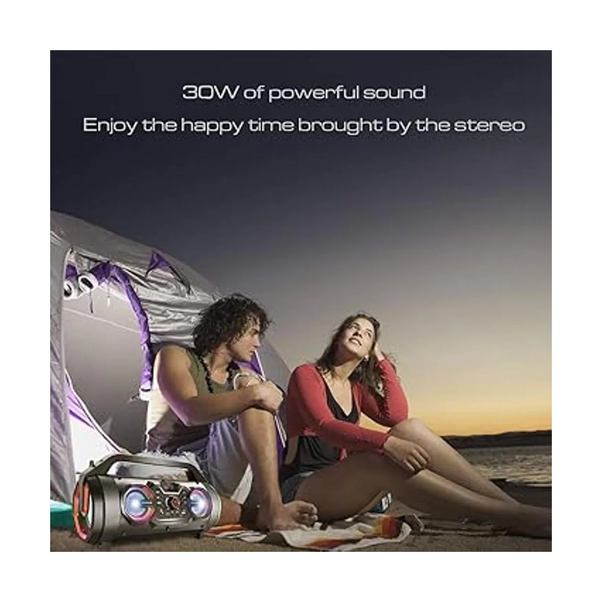 Altavoz Bluetooth portátil con subwoofer altavoces_5