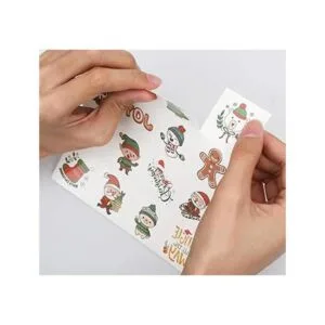 Regalos de fiesta de tatuajes de Navidad de 256 quilates_4