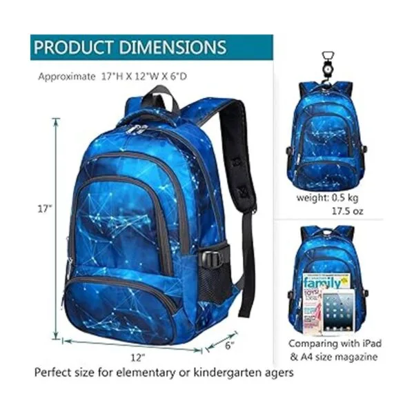 Mochilas para niñas y niños bolsas de escuela primaria