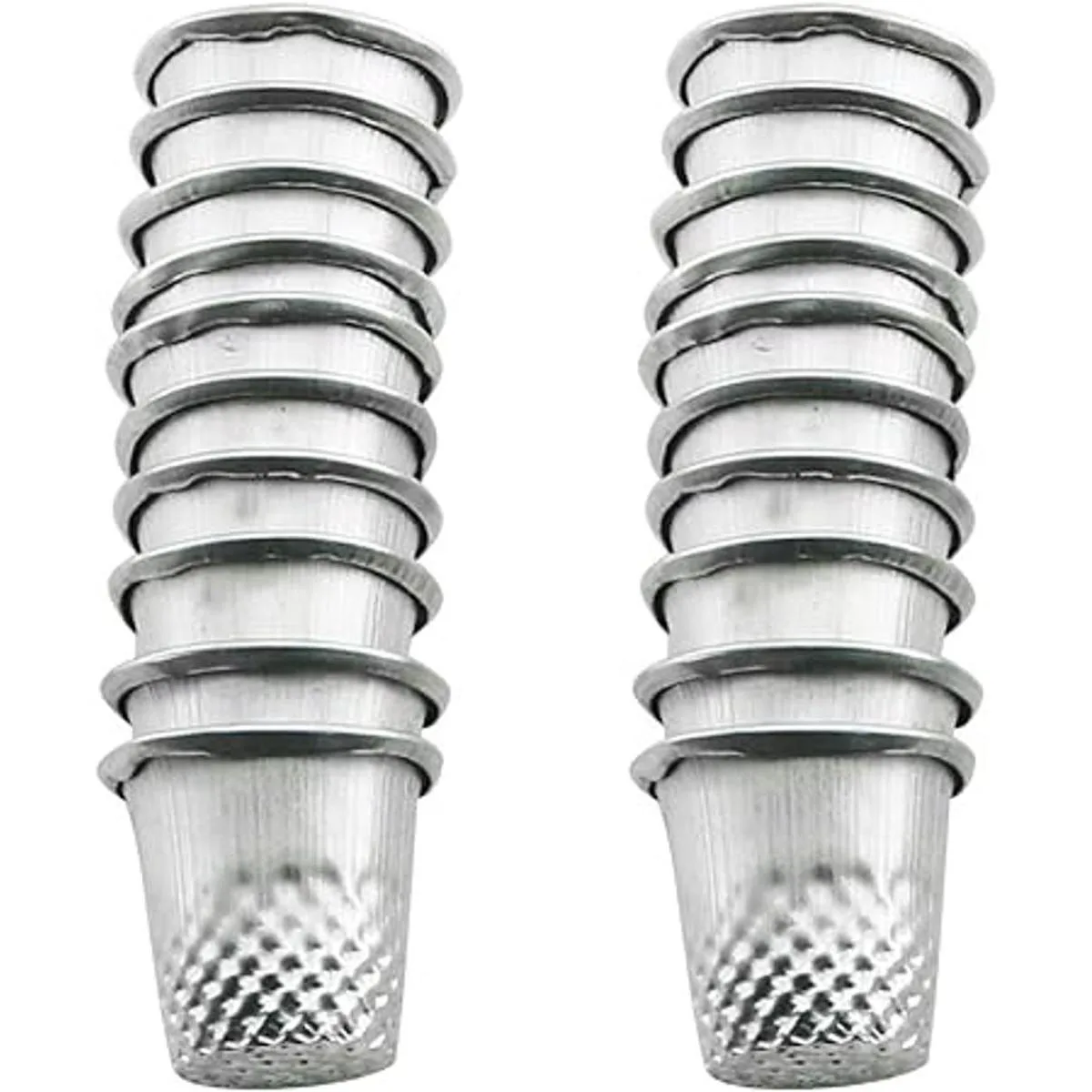 Maxmoral Juego de 20 dedales de costura para acolchado_2