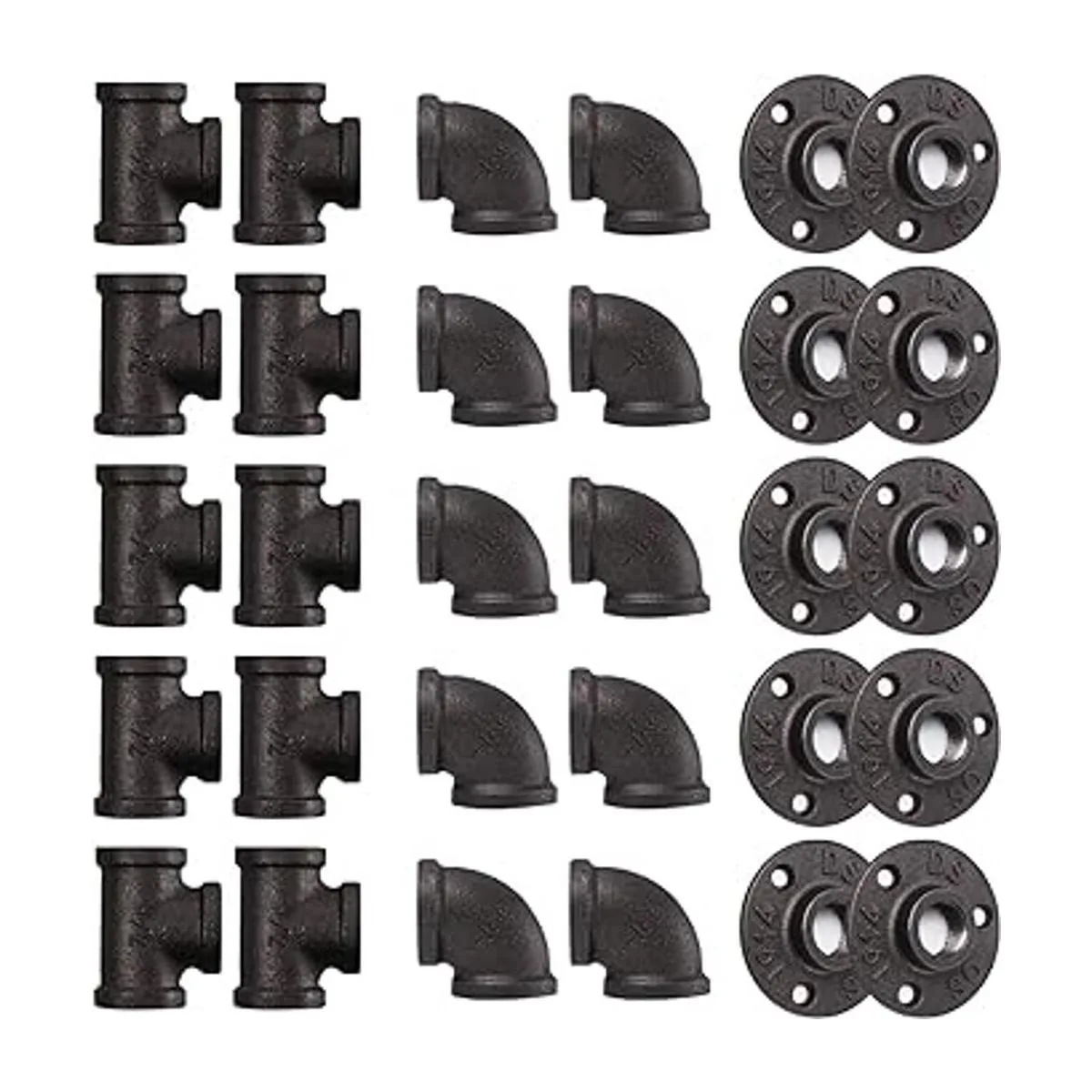 Home TZH Montaje de tubería de 12 pulgada paquete de 30