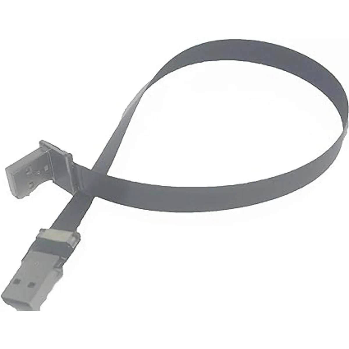 Cinta delgada y delgada estándar USB A macho de 90 grados_6