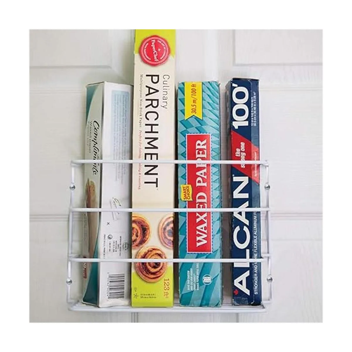 Evelots Paquete de 2 cestas de almacenamiento para puerta