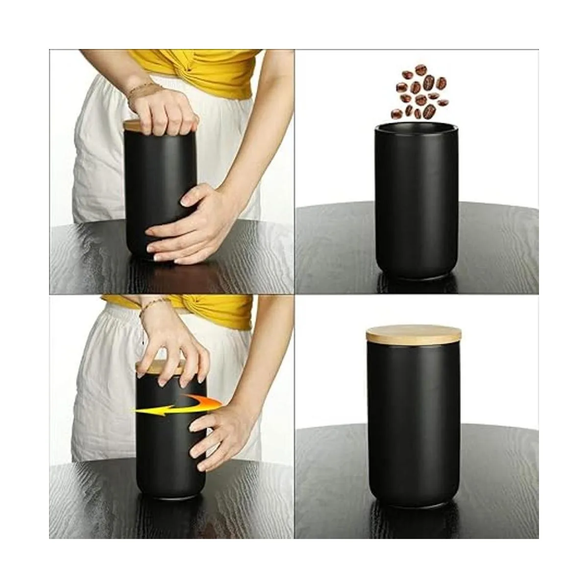 Bote de almacenamiento de alimentos tarros de cocina de_6