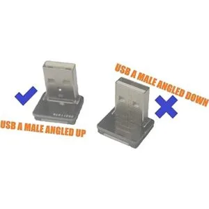 Cinta delgada y delgada estándar USB A macho de 90 grados_2