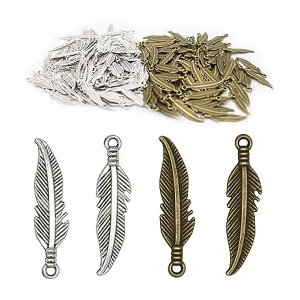 200 piezas de suministros de artesanía atrapasueños_1