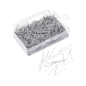 Alfileres rectos de costura para hacer joyas coser y