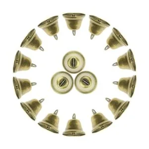 Powlankou 40 campanas vintage de 1.496 in de bronce para