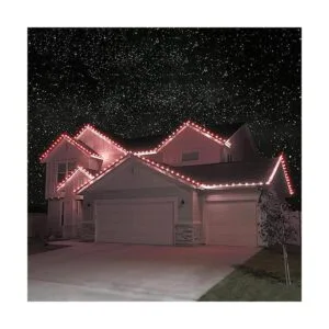 Juego de 25 salidas de iluminación navideñas C9 luces LED_4