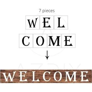 AZDIY Plantilla de letras grandes para letrero de porche_2