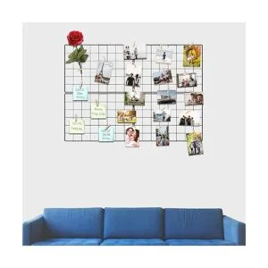 Kakivan Panel de rejilla de pared de alambre para